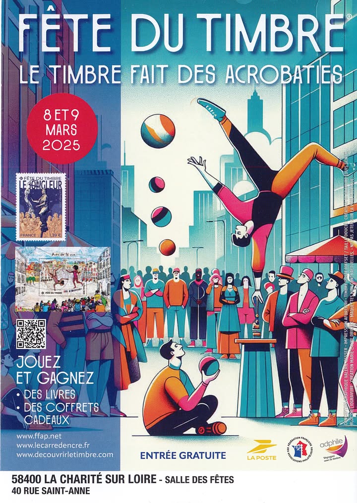 Fête du Timbre à la salle des fêtes de La Charité-sur-Loire