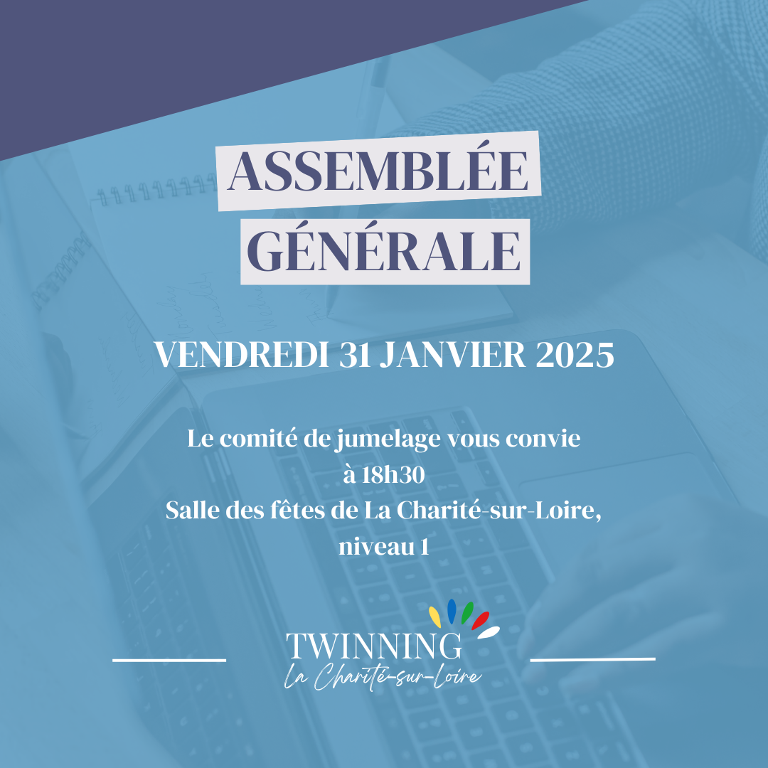 Assemblée général du comité de jumelage de La Charité-sur-Loire du 31.01.2025