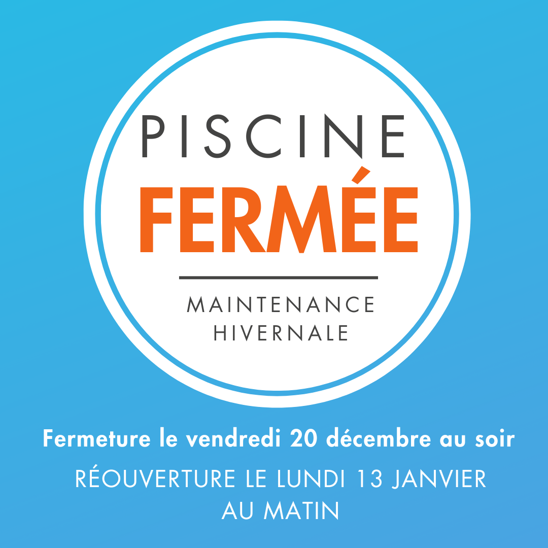La piscine des Clairs Bassins de La Charité-sur-Loire sera fermée pour maintenance hivernale