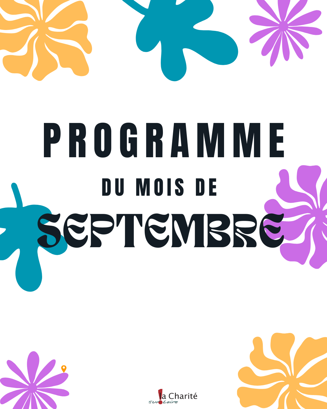 Programme septembre