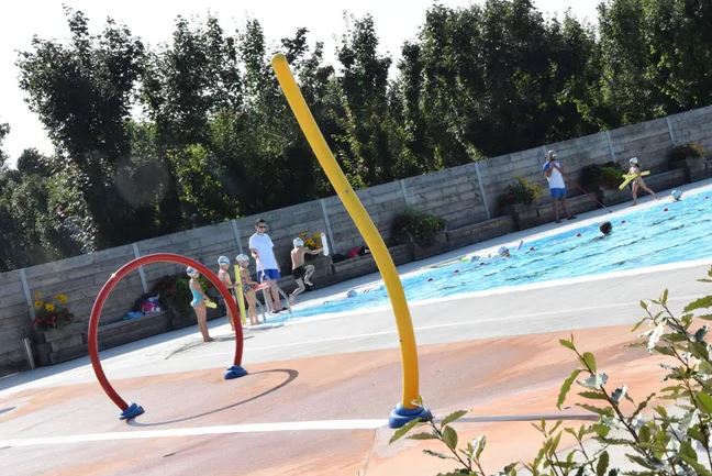 piscine et jeux